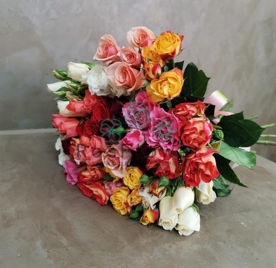 Букет цветов из: Розы в Серпухов-15