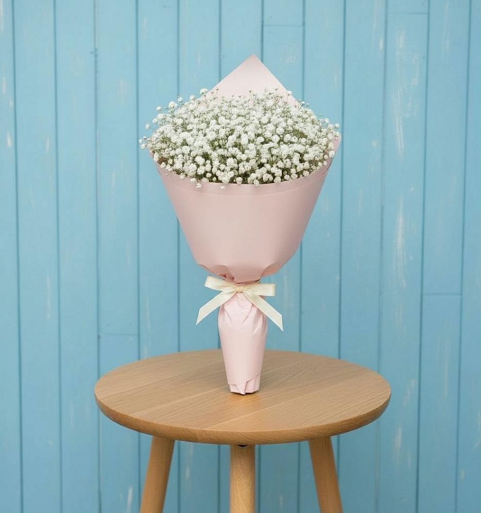 Букет цветов из: Гипсофила в Серпухов-15