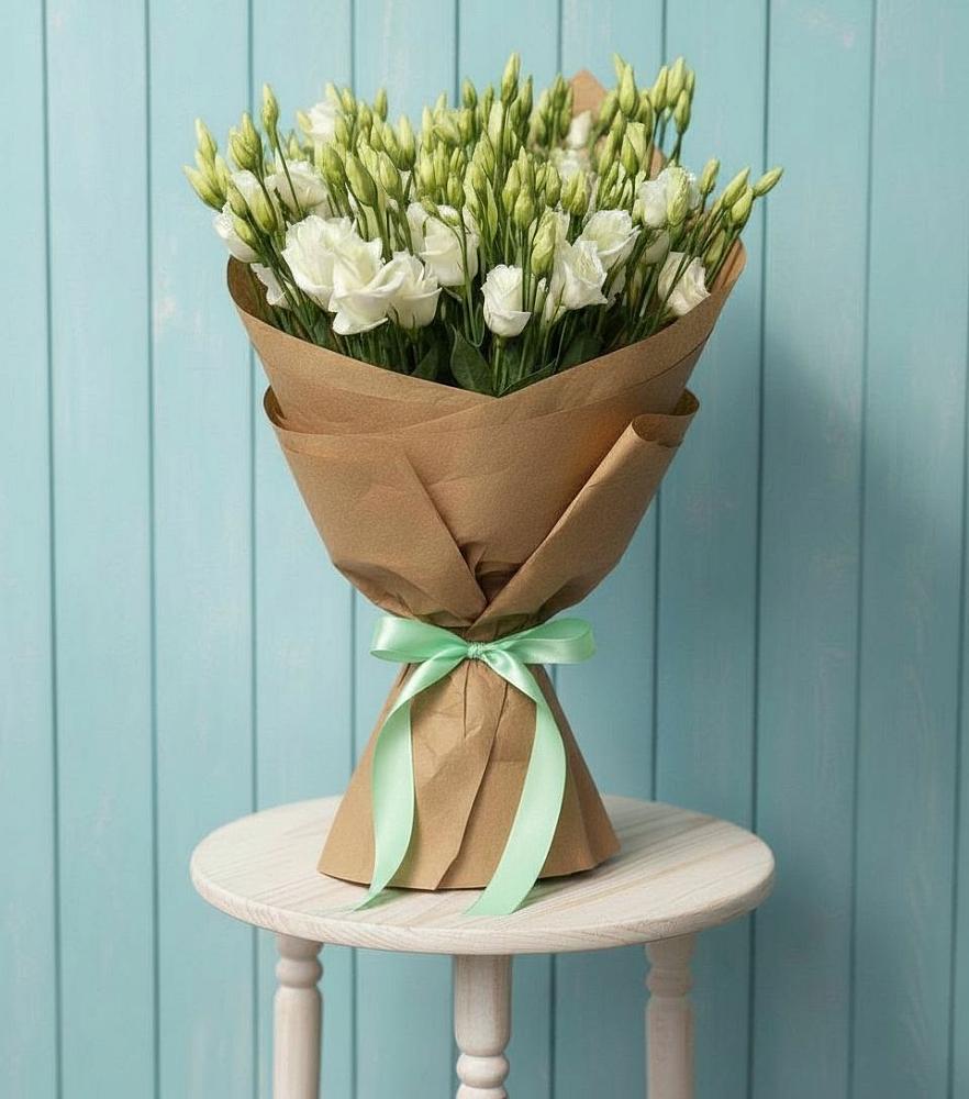 Букет цветов из: Лизиантусы в Серпухов-15