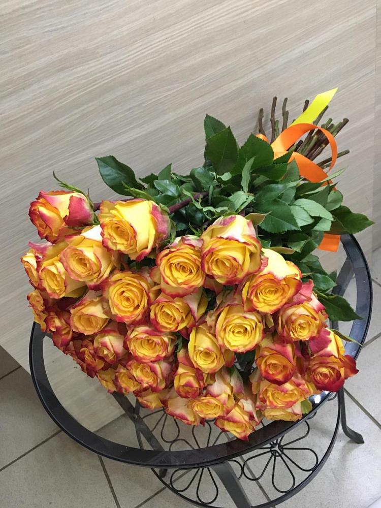 Букет Желтые розы в Серпухов-15