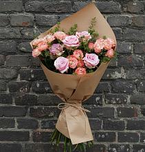 Букет цветов из:  Розы в Серпухов-15