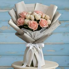 Букет цветов из:  Розы #REPLACE_PRED# Серпухов-15
