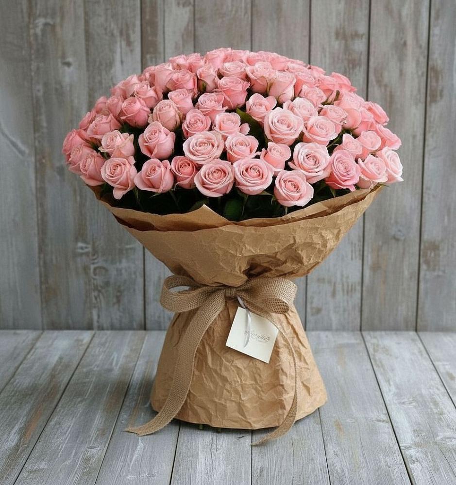 Букет 151 Роза Роуз в Серпухов-15