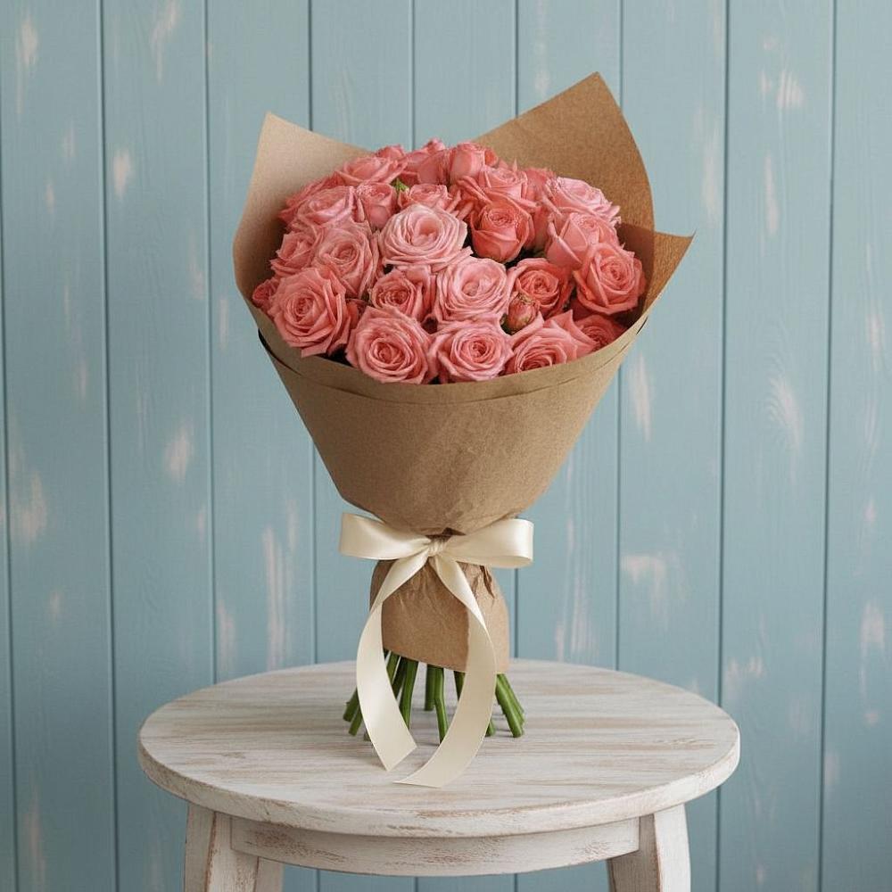 Букет цветов из: Розы в Серпухов-15