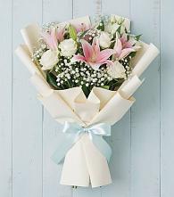 Букет цветов из:  Лилии в Серпухов-15
