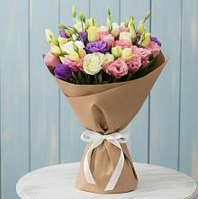 Букет цветов из:  Лизиантусы #REPLACE_PRED# Серпухов-15