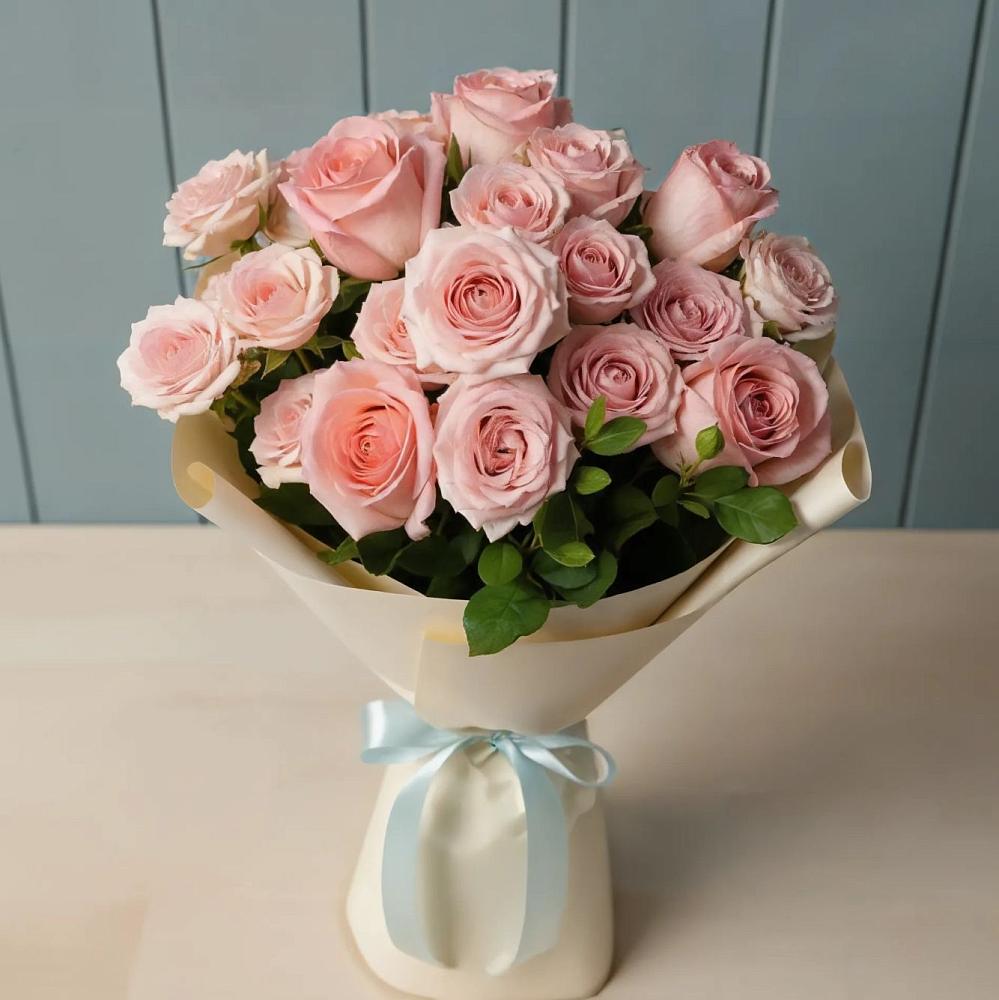 Букет Розовый шарм в Серпухов-15