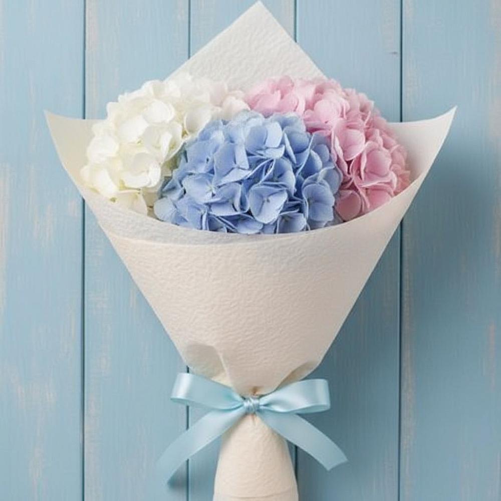 Букет цветов из: Гортензия в Серпухов-15